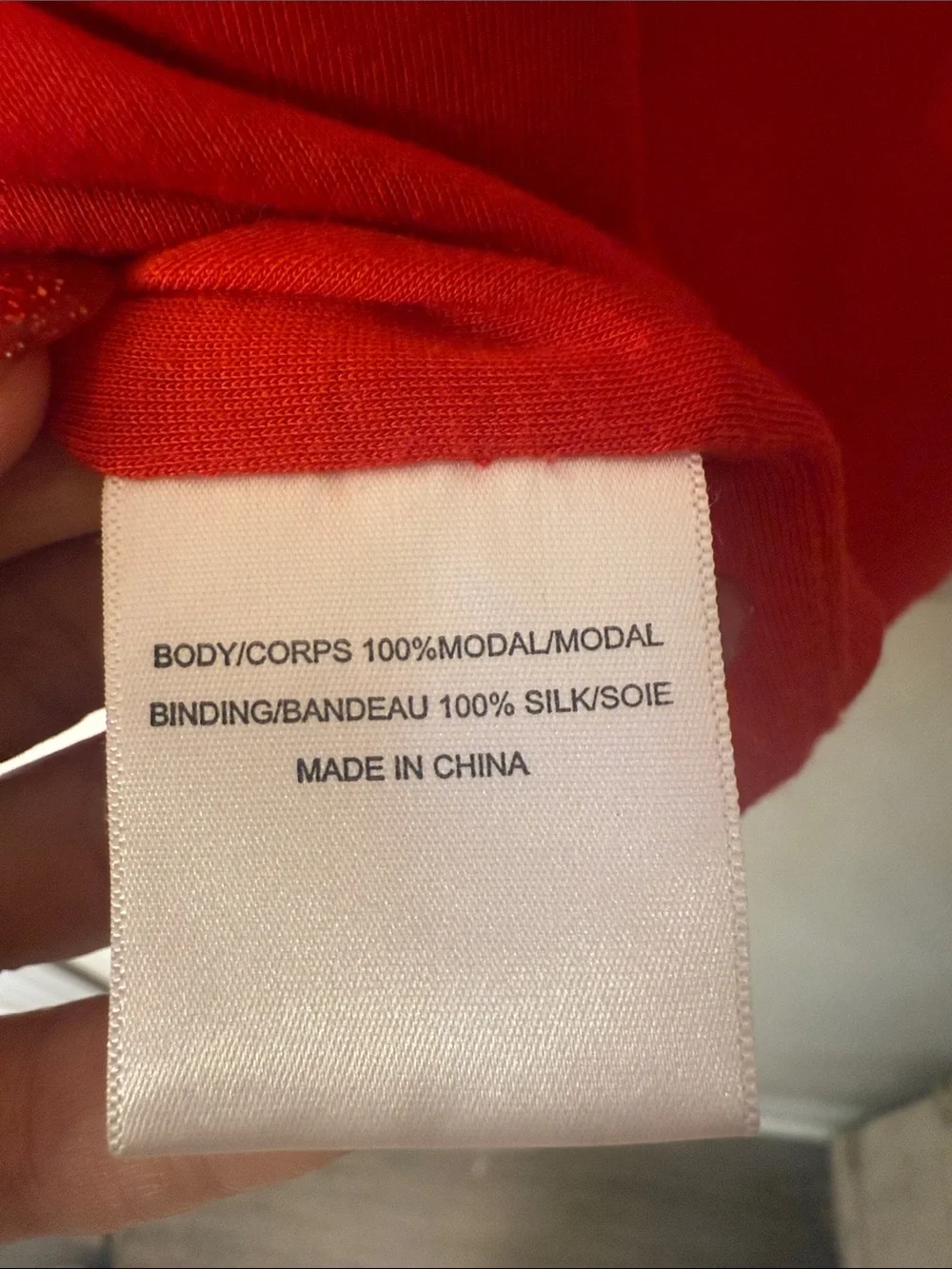 Tory Burch Red Sleeveless Scoop Neck Tank